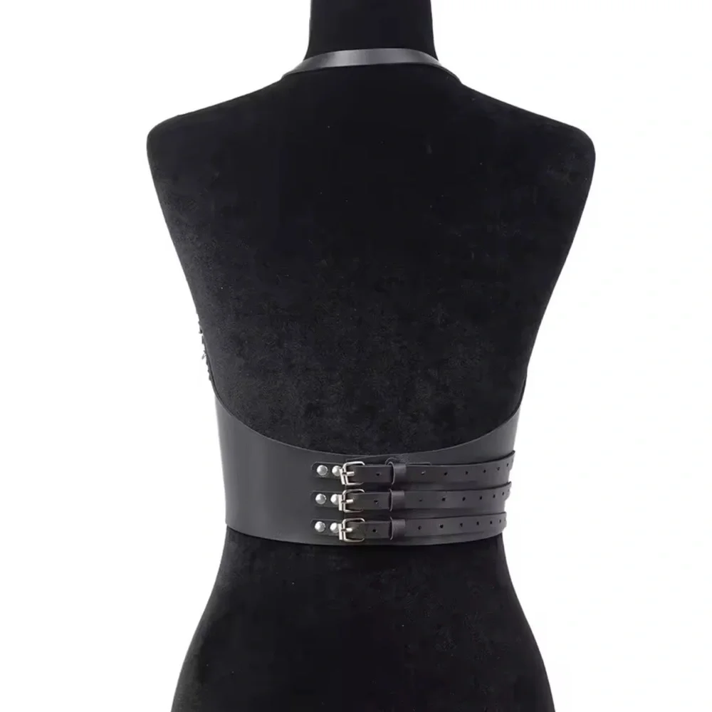 Sexy Bad Girl Chain Harness Luxe Body Jewelry Top